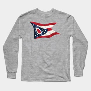 Ohio State Flag Long Sleeve T-Shirt